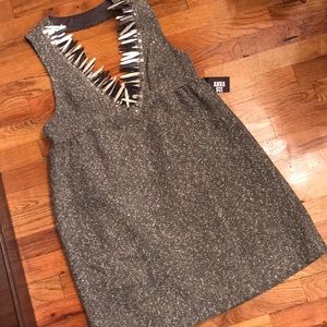 NEW Anna Sui Dress Wool Blend Junior sz 13